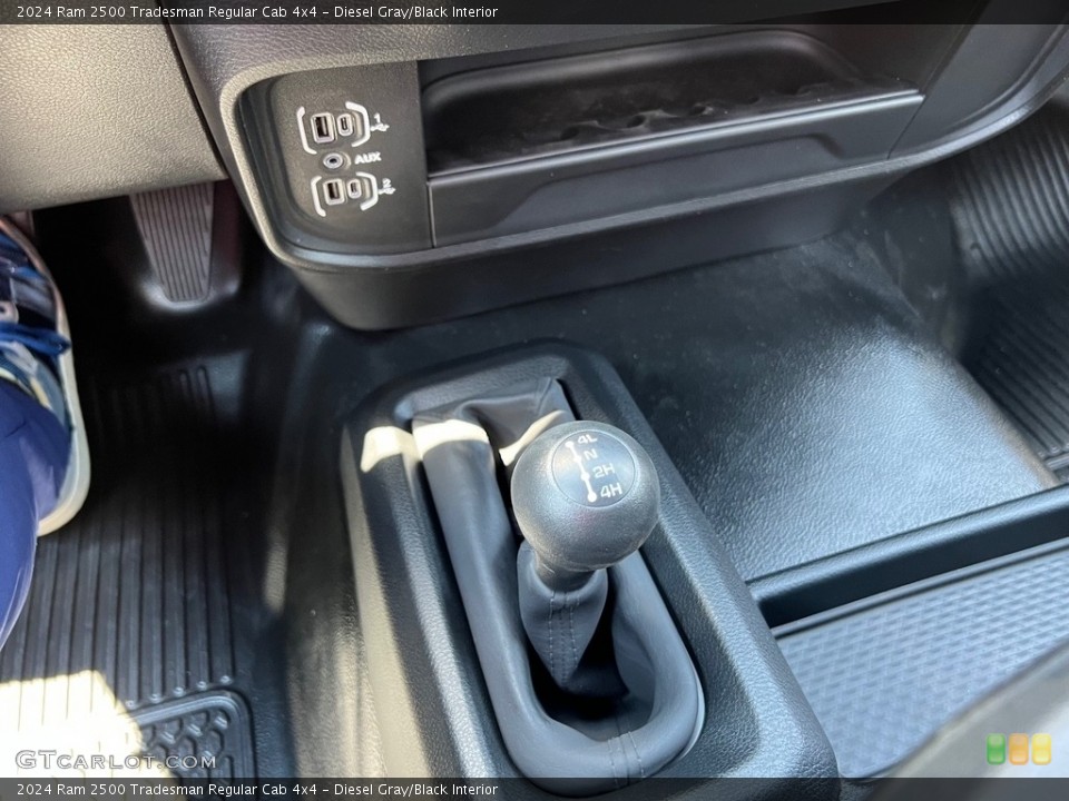 Diesel Gray/Black Interior Transmission for the 2024 Ram 2500 Tradesman Regular Cab 4x4 #146461232