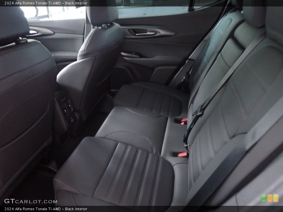 Black Interior Rear Seat for the 2024 Alfa Romeo Tonale Ti AWD #146461330