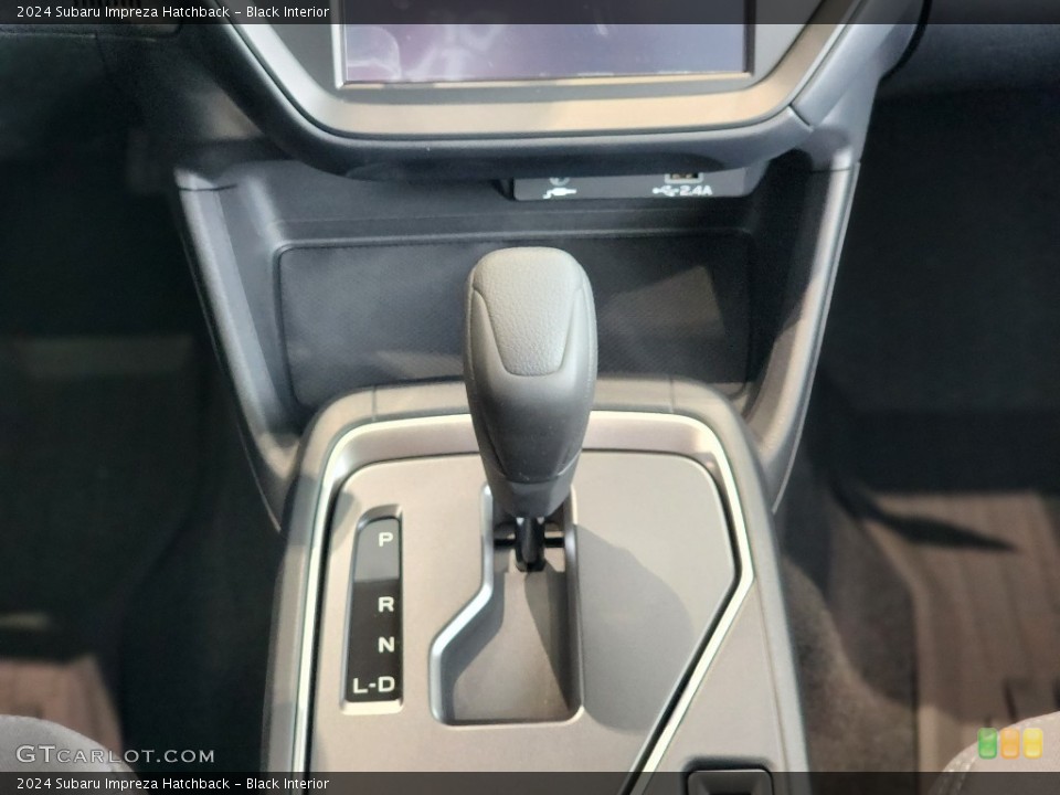 Black Interior Transmission for the 2024 Subaru Impreza Hatchback #146461856