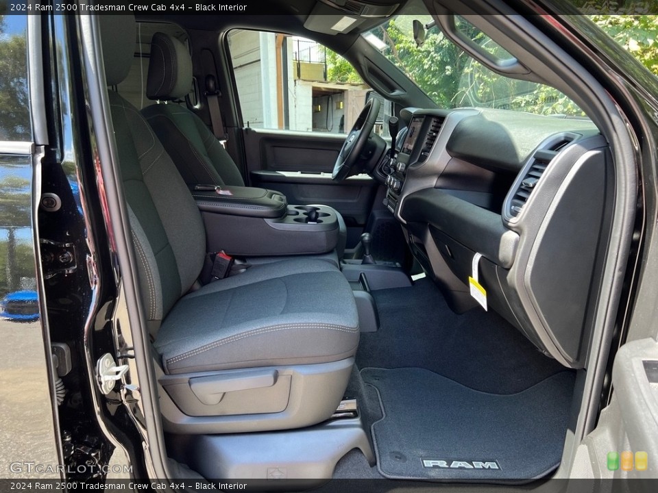 Black Interior Photo for the 2024 Ram 2500 Tradesman Crew Cab 4x4 #146462633
