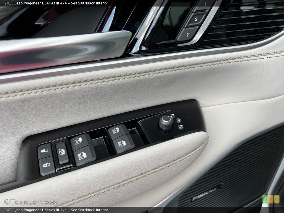 Sea Salt/Black Interior Door Panel for the 2023 Jeep Wagoneer L Series III 4x4 #146462744