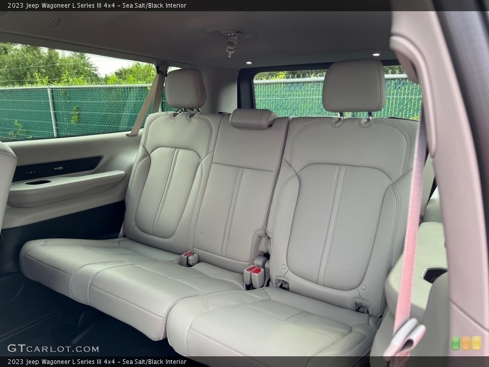 Sea Salt/Black Interior Rear Seat for the 2023 Jeep Wagoneer L Series III 4x4 #146462783