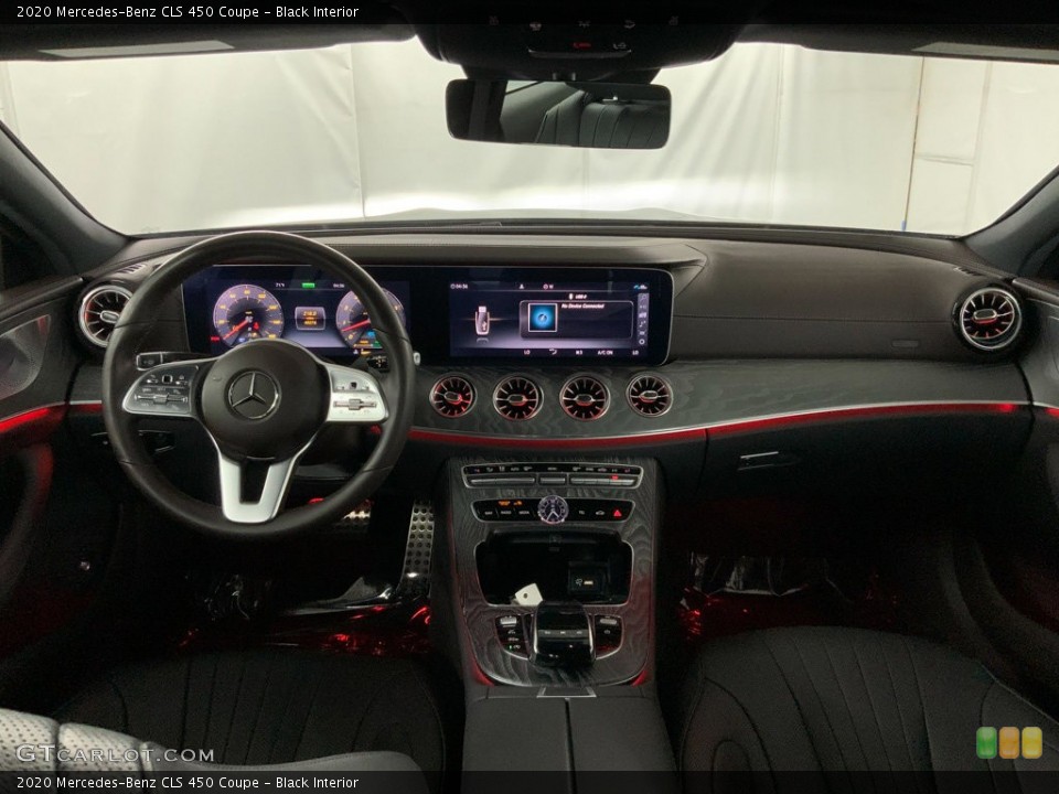 Black Interior Dashboard for the 2020 Mercedes-Benz CLS 450 Coupe #146463086