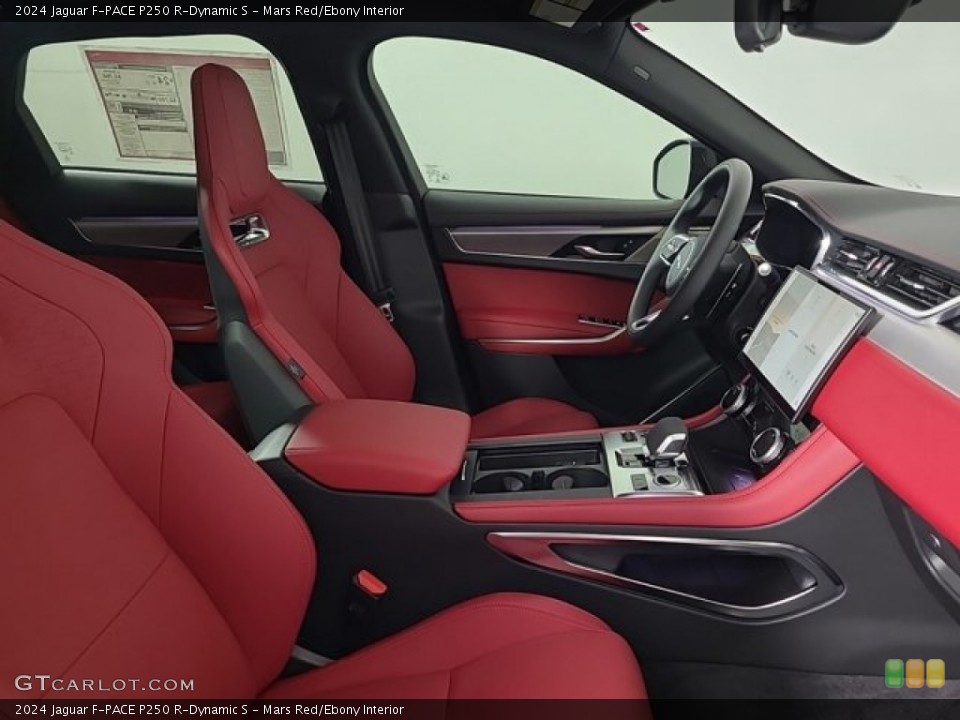 Mars Red/Ebony Interior Front Seat for the 2024 Jaguar F-PACE P250 R-Dynamic S #146463349