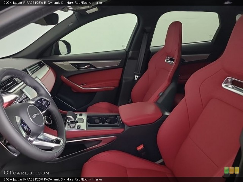 Mars Red/Ebony Interior Front Seat for the 2024 Jaguar F-PACE P250 R-Dynamic S #146463889