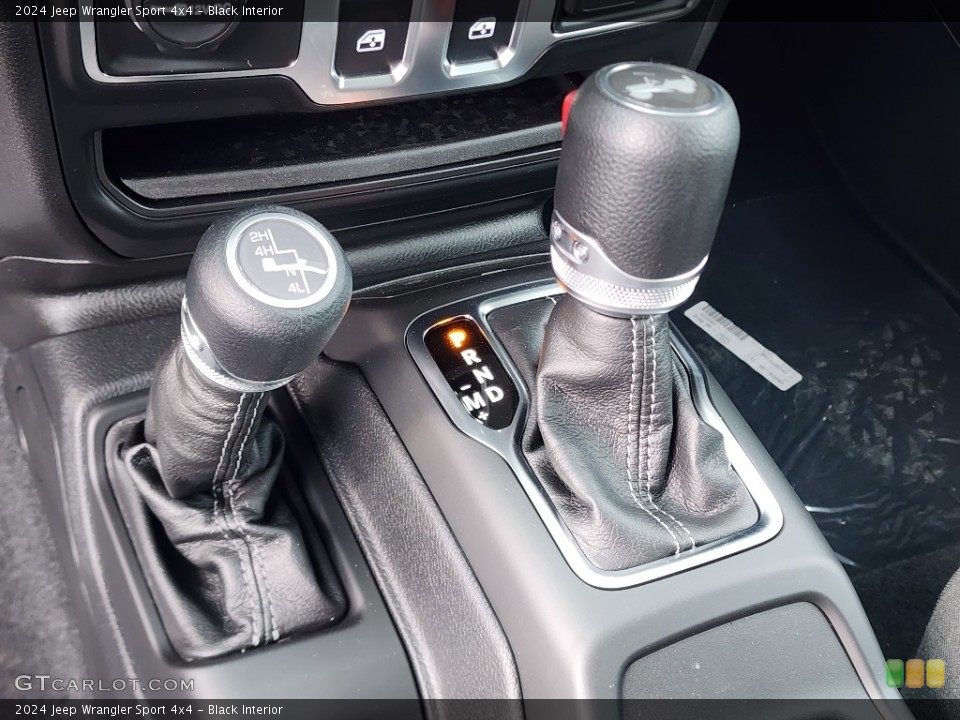 Black Interior Transmission for the 2024 Jeep Wrangler Sport 4x4 #146464134