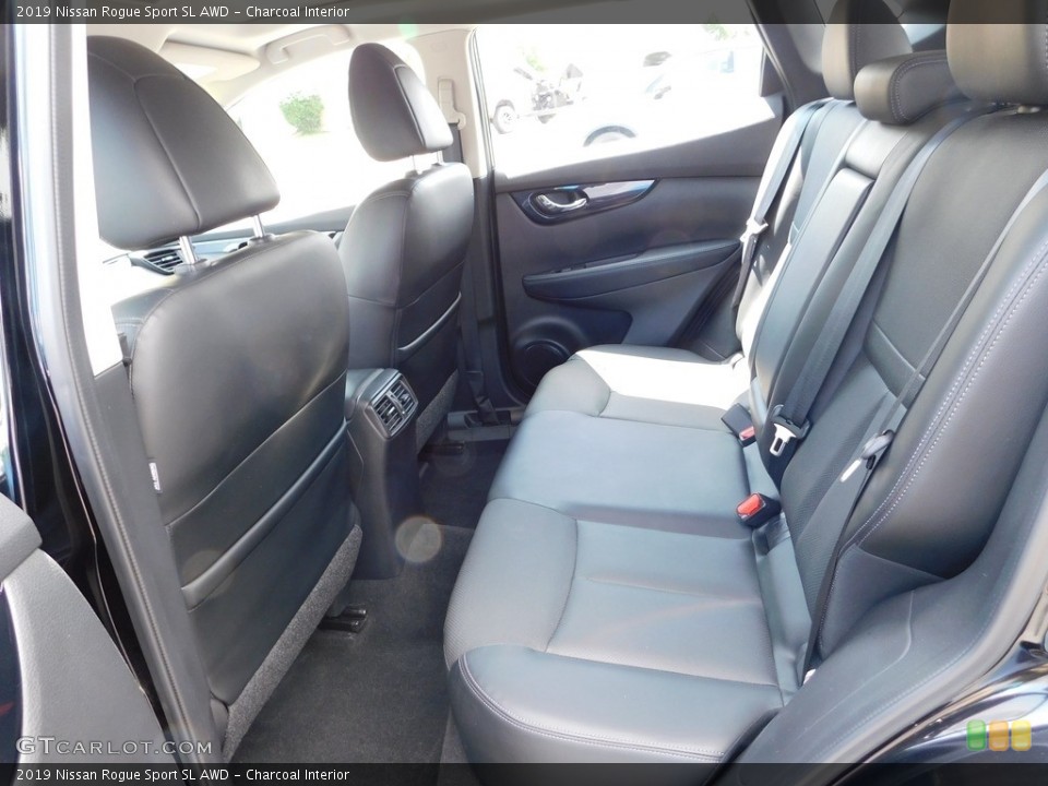 Charcoal Interior Rear Seat for the 2019 Nissan Rogue Sport SL AWD #146464186