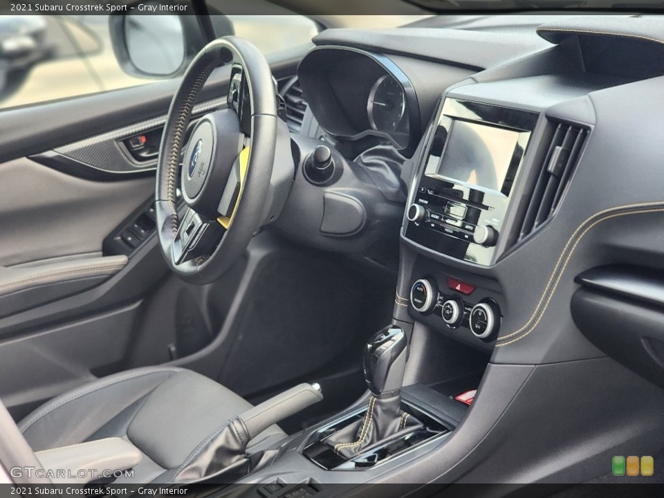 Gray Interior Dashboard for the 2021 Subaru Crosstrek Sport #146464765