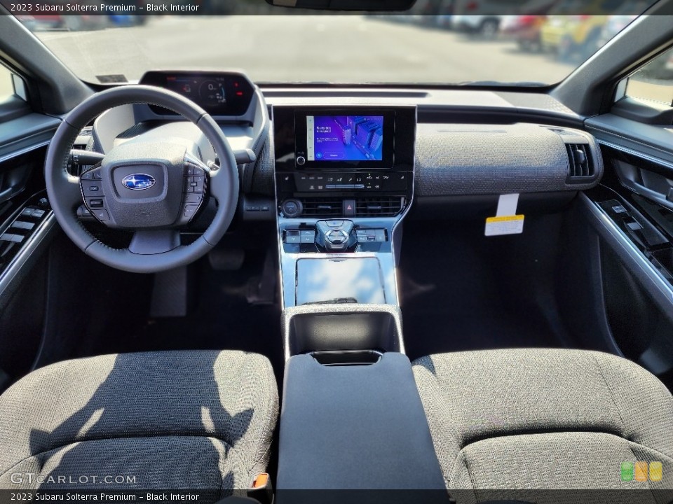 Black Interior Dashboard for the 2023 Subaru Solterra Premium #146464803