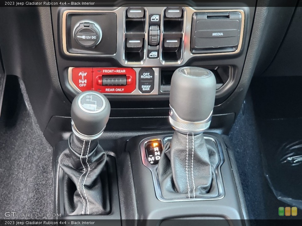 Black Interior Transmission for the 2023 Jeep Gladiator Rubicon 4x4 #146464900