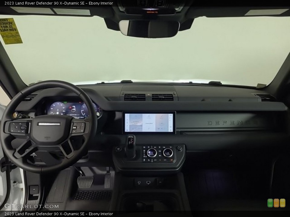Ebony Interior Dashboard for the 2023 Land Rover Defender 90 X-Dynamic SE #146464987