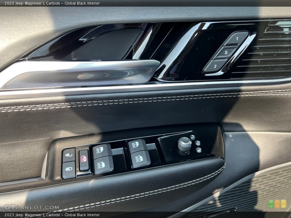 Global Black Interior Door Panel for the 2023 Jeep Wagoneer L Carbide #146465554