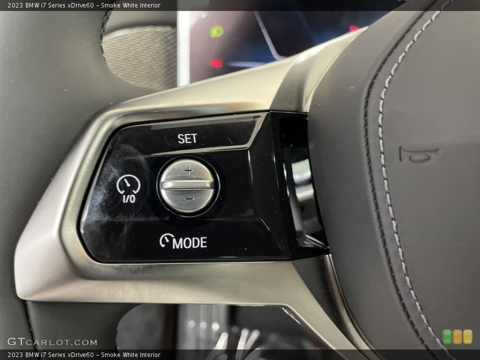 Smoke White Interior Steering Wheel for the 2023 BMW i7 Series xDrive60 #146465578
