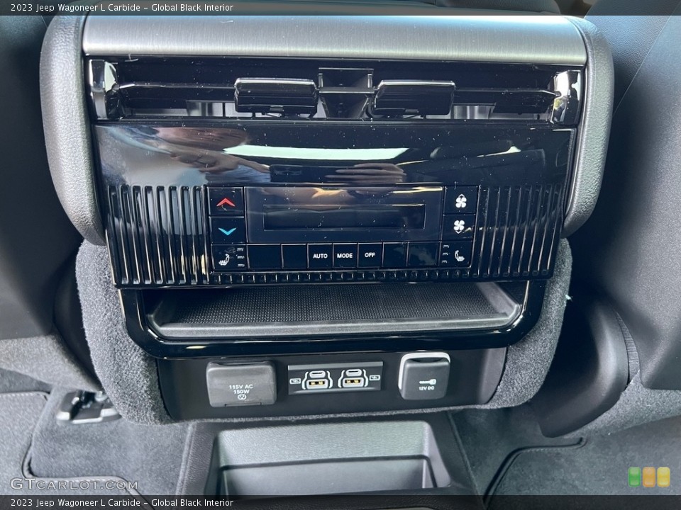 Global Black Interior Controls for the 2023 Jeep Wagoneer L Carbide #146465590