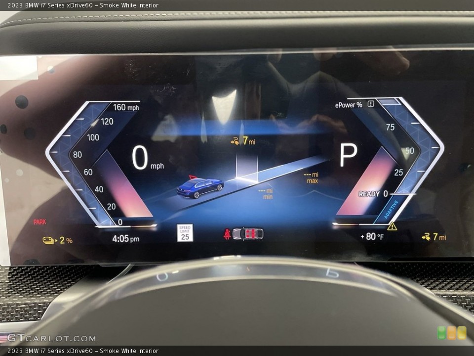 Smoke White Interior Gauges for the 2023 BMW i7 Series xDrive60 #146465604