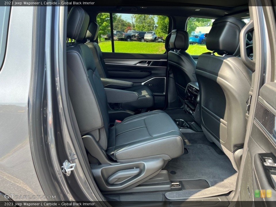 Global Black Interior Rear Seat for the 2023 Jeep Wagoneer L Carbide #146465667