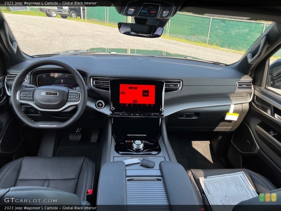 Global Black Interior Dashboard for the 2023 Jeep Wagoneer L Carbide #146465699