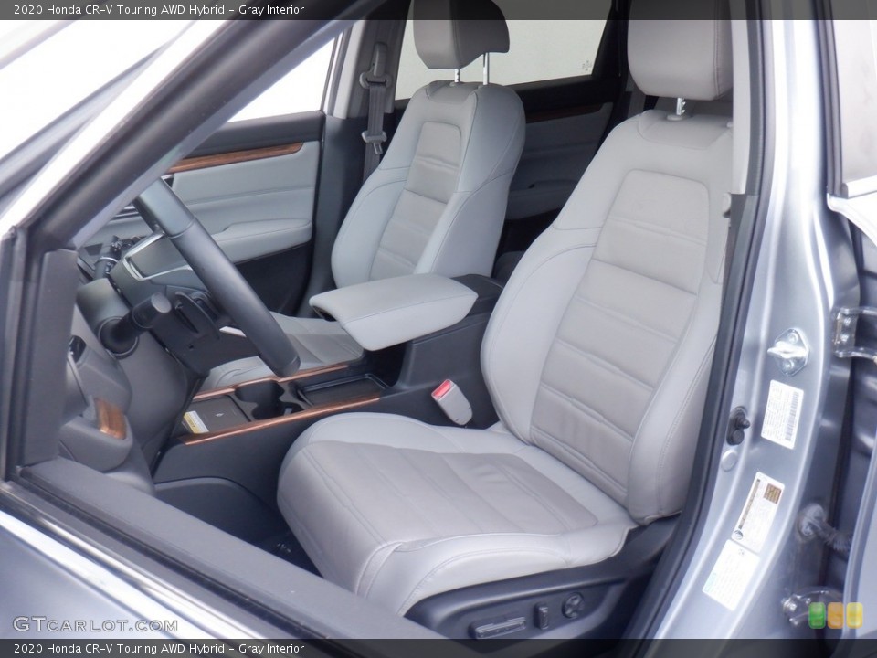Gray Interior Front Seat for the 2020 Honda CR-V Touring AWD Hybrid #146466036