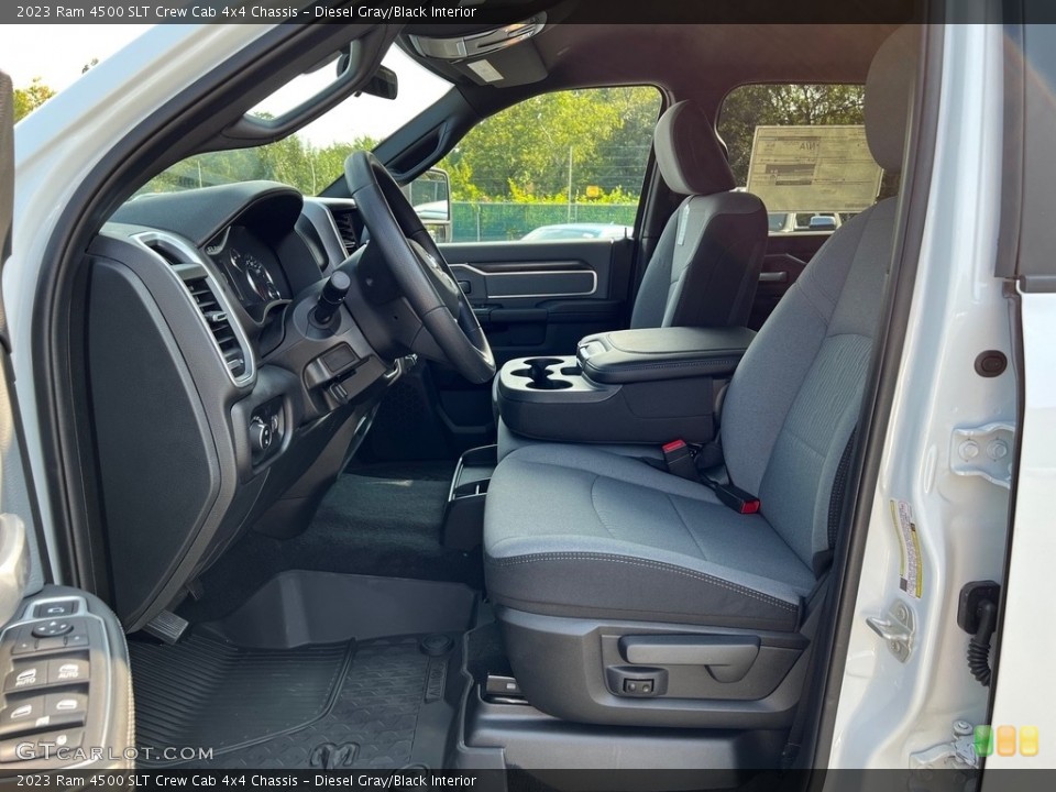 Diesel Gray/Black 2023 Ram 4500 Interiors