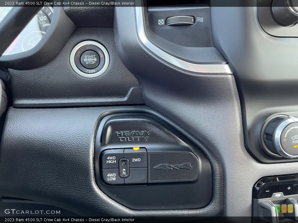 Diesel Gray/Black Interior Transmission for the 2023 Ram 4500 SLT Crew Cab 4x4 Chassis #146466417