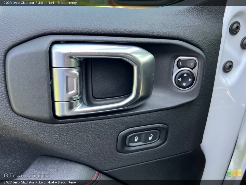 Black Interior Door Panel for the 2023 Jeep Gladiator Rubicon 4x4 #146466747