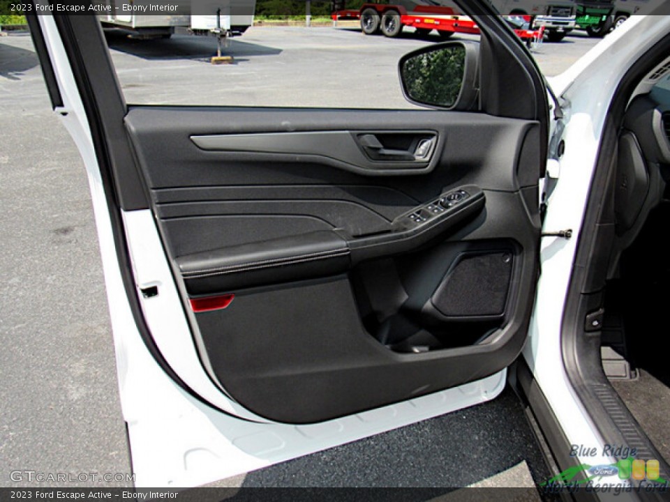 Ebony Interior Door Panel for the 2023 Ford Escape Active #146467036