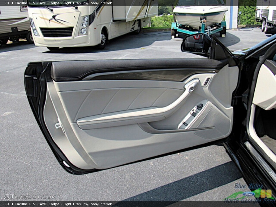 Light Titanium/Ebony Interior Door Panel for the 2011 Cadillac CTS 4 AWD Coupe #146467041