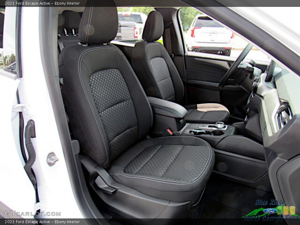 Ebony Interior Photo for the 2023 Ford Escape Active #146467074