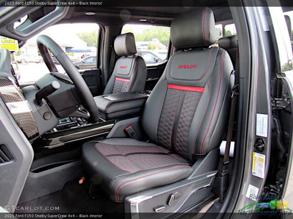 Black Interior Photo for the 2023 Ford F150 Shelby SuperCrew 4x4 #146467509