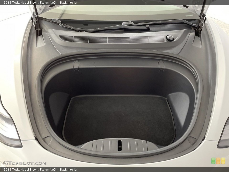 Black Interior Trunk for the 2018 Tesla Model 3 Long Range AWD #146468321