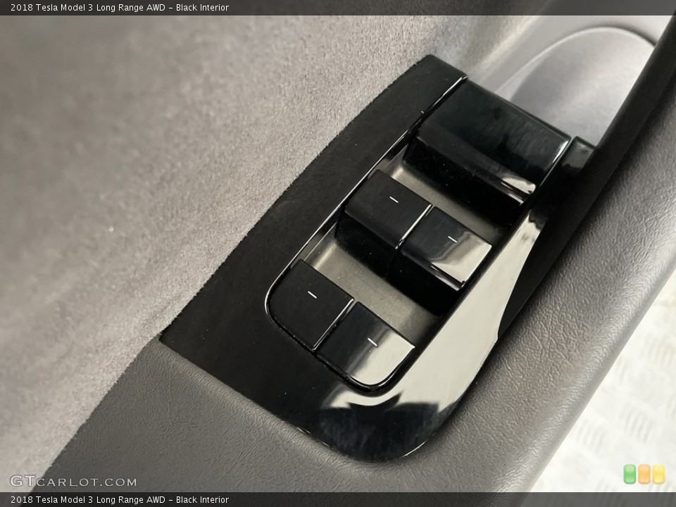 Black Interior Controls for the 2018 Tesla Model 3 Long Range AWD #146468363