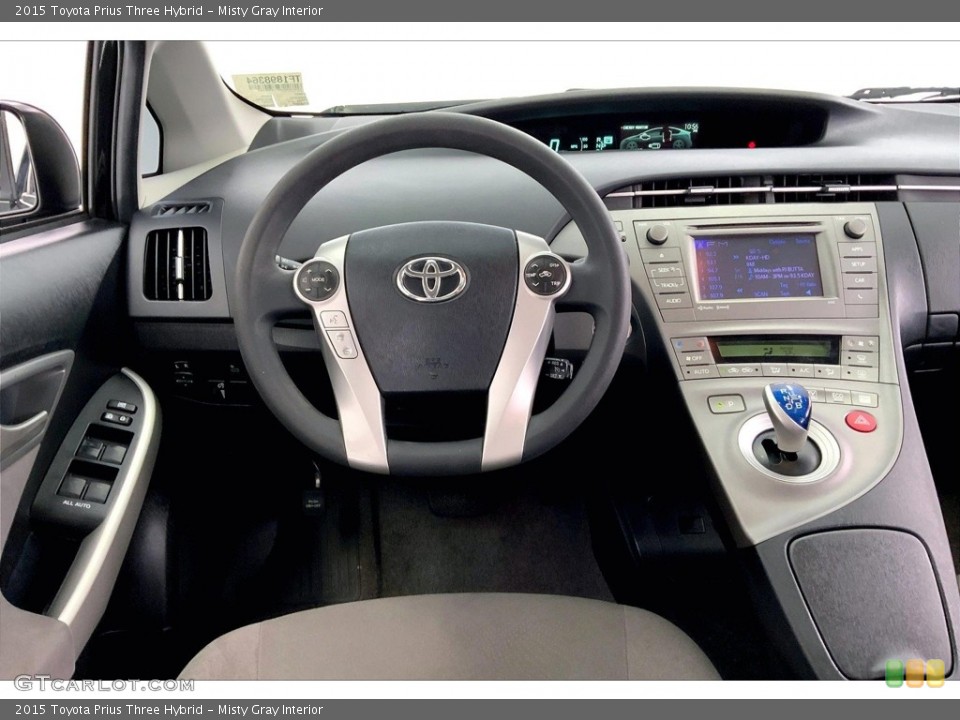 Misty Gray Interior Dashboard for the 2015 Toyota Prius Three Hybrid #146470448