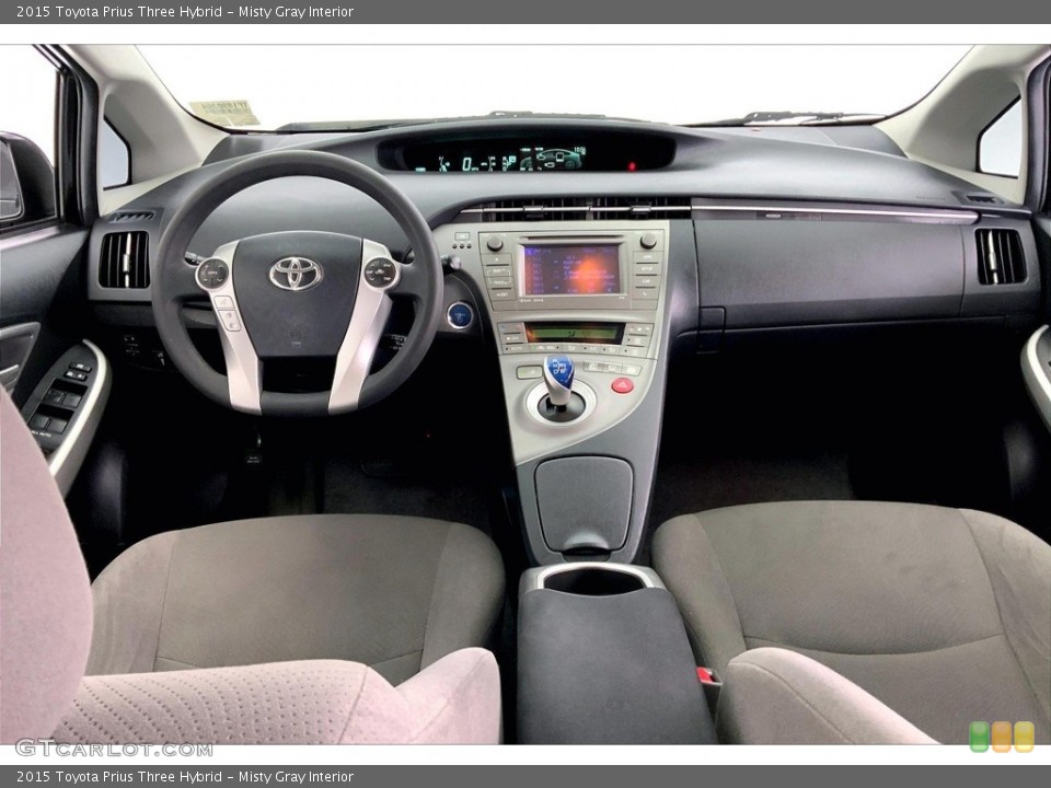 Misty Gray 2015 Toyota Prius Interiors