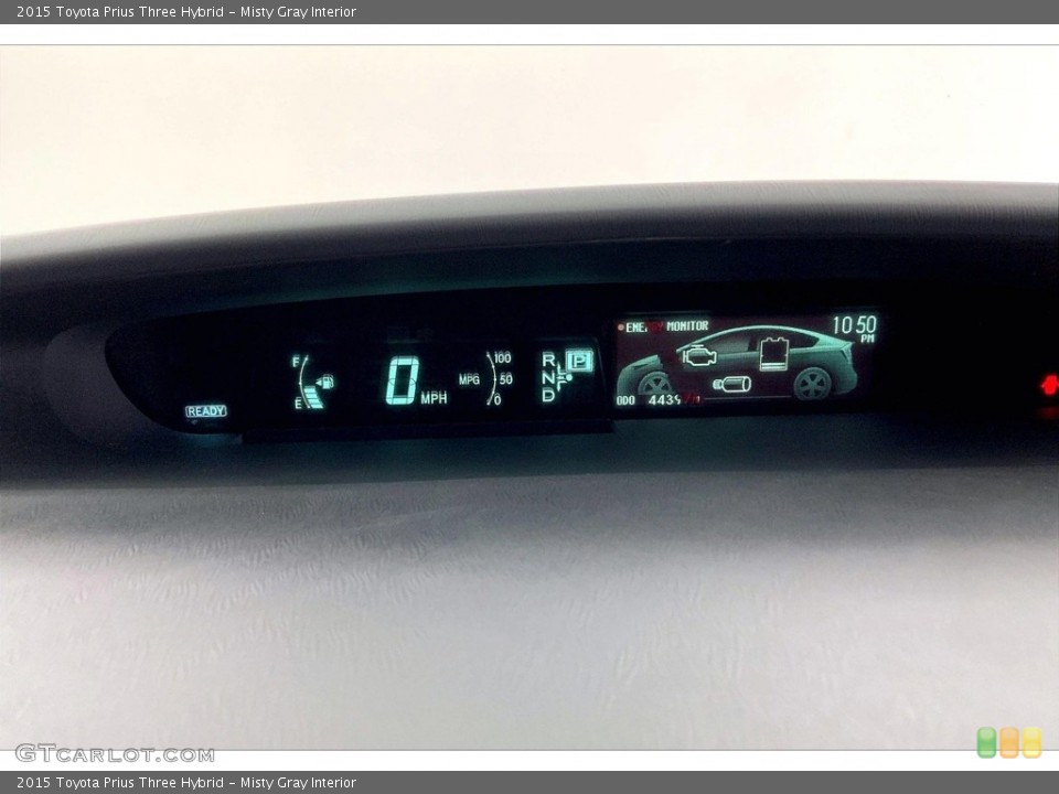 Misty Gray Interior Controls for the 2015 Toyota Prius Three Hybrid #146470703