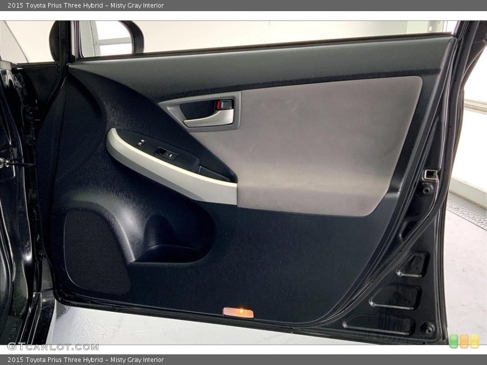 Misty Gray Interior Door Panel for the 2015 Toyota Prius Three Hybrid #146470754