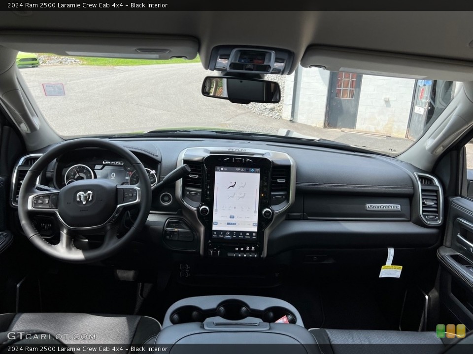 Black Interior Dashboard for the 2024 Ram 2500 Laramie Crew Cab 4x4 #146471306
