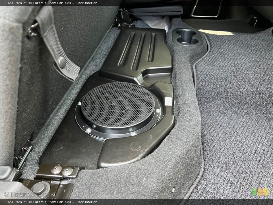 Black Interior Rear Seat for the 2024 Ram 2500 Laramie Crew Cab 4x4 #146471330