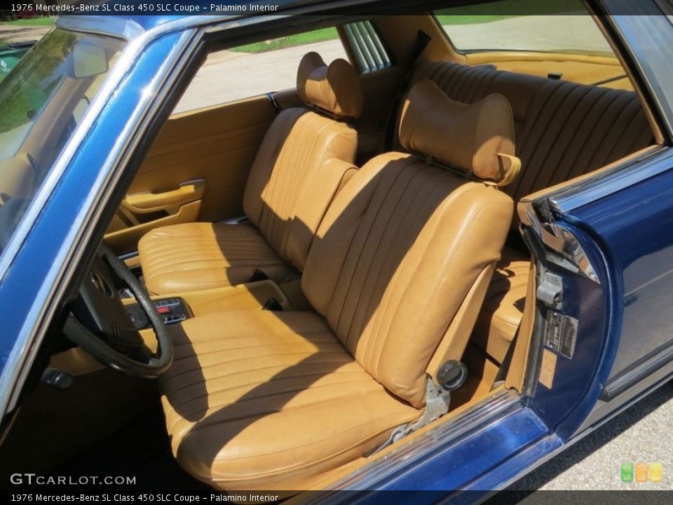 Palamino Interior Photo for the 1976 Mercedes-Benz SL Class 450 SLC Coupe #146471804