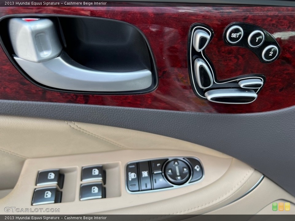 Cashmere Beige Interior Door Panel for the 2013 Hyundai Equus Signature #146471927