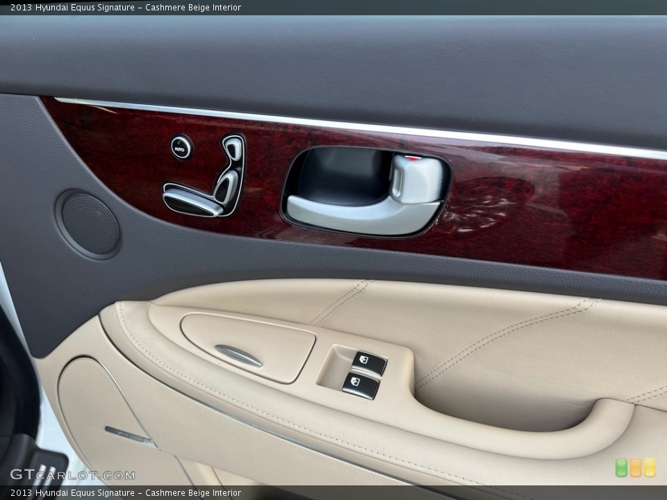 Cashmere Beige Interior Door Panel for the 2013 Hyundai Equus Signature #146472106