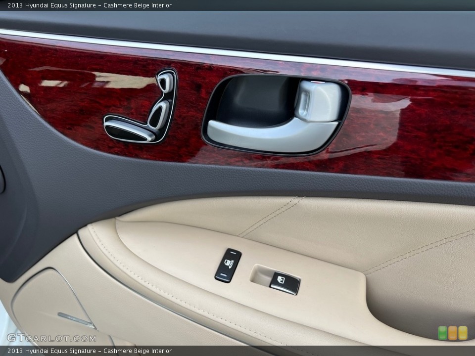 Cashmere Beige Interior Door Panel for the 2013 Hyundai Equus Signature #146472141