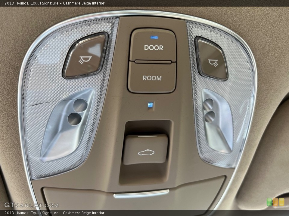 Cashmere Beige Interior Controls for the 2013 Hyundai Equus Signature #146472478