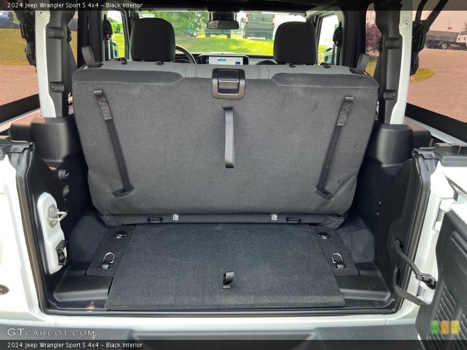 Black Interior Trunk for the 2024 Jeep Wrangler Sport S 4x4 #146472916