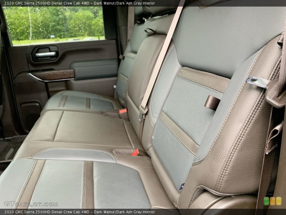 Dark Walnut/Dark Ash Gray Interior Rear Seat for the 2020 GMC Sierra 2500HD Denali Crew Cab 4WD #146473144