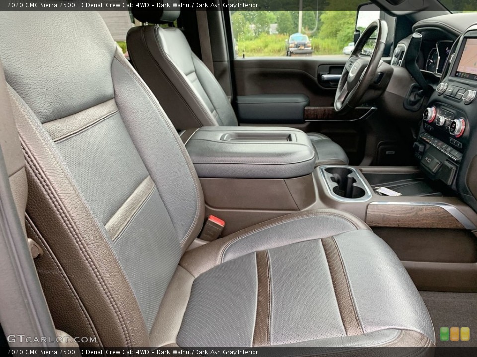 Dark Walnut/Dark Ash Gray 2020 GMC Sierra 2500HD Interiors