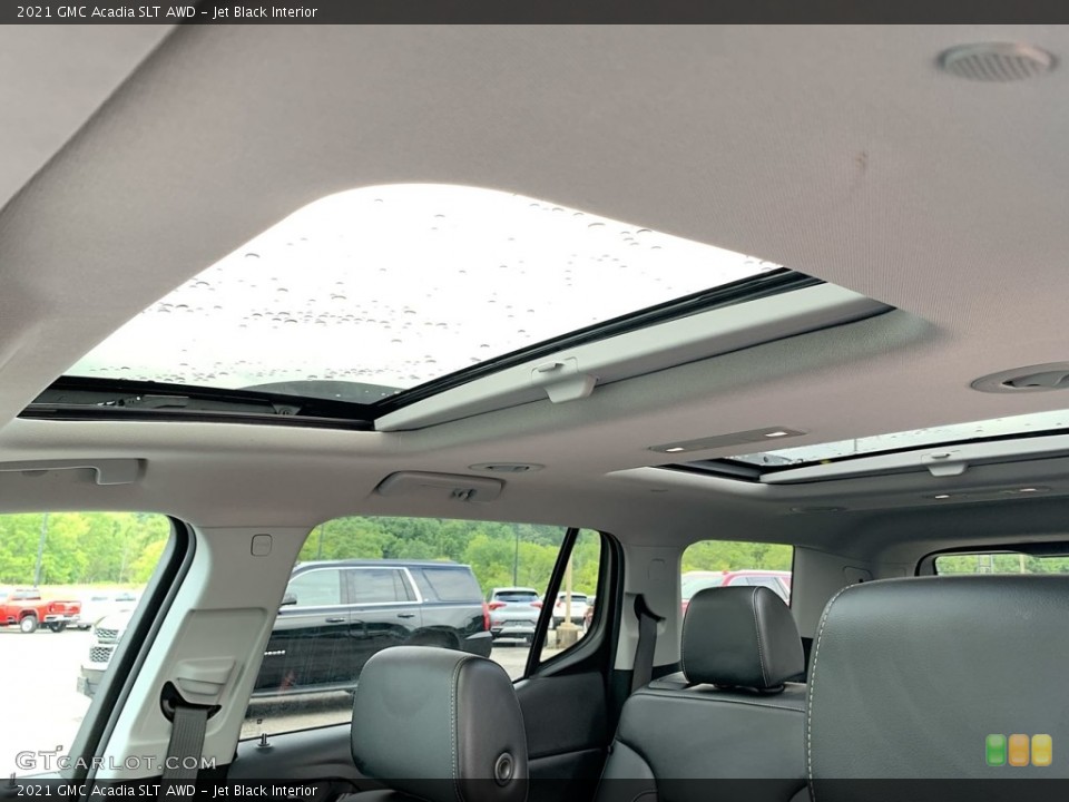 Jet Black Interior Sunroof for the 2021 GMC Acadia SLT AWD #146473600