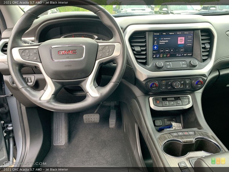 Jet Black Interior Dashboard for the 2021 GMC Acadia SLT AWD #146473621