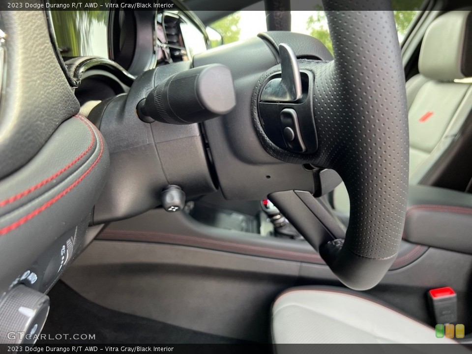Vitra Gray/Black Interior Steering Wheel for the 2023 Dodge Durango R/T AWD #146474200