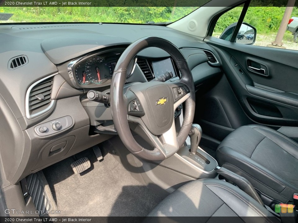 Jet Black 2020 Chevrolet Trax Interiors
