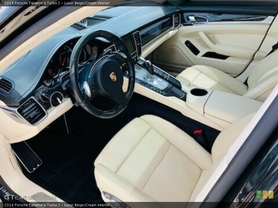 Luxor Beige/Cream Interior Photo for the 2014 Porsche Panamera Turbo S #146475070